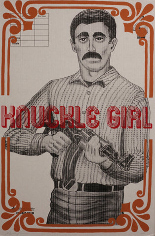 AARON ROSE, The Shooter (Knuckle Girl), 2015